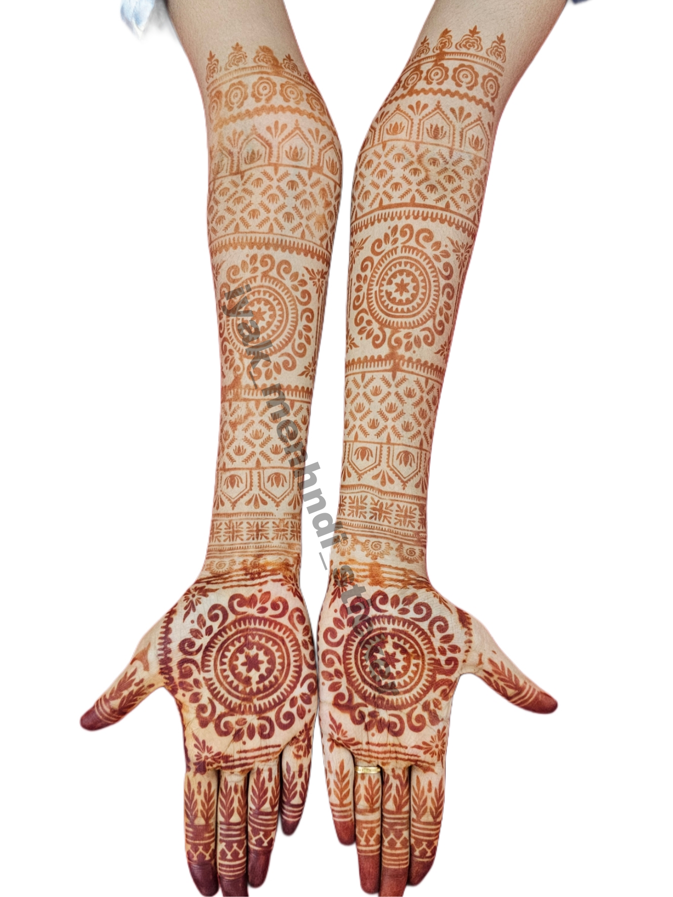 Heavy Bridal HB9 Mehindi Sticker (Only Sticker)