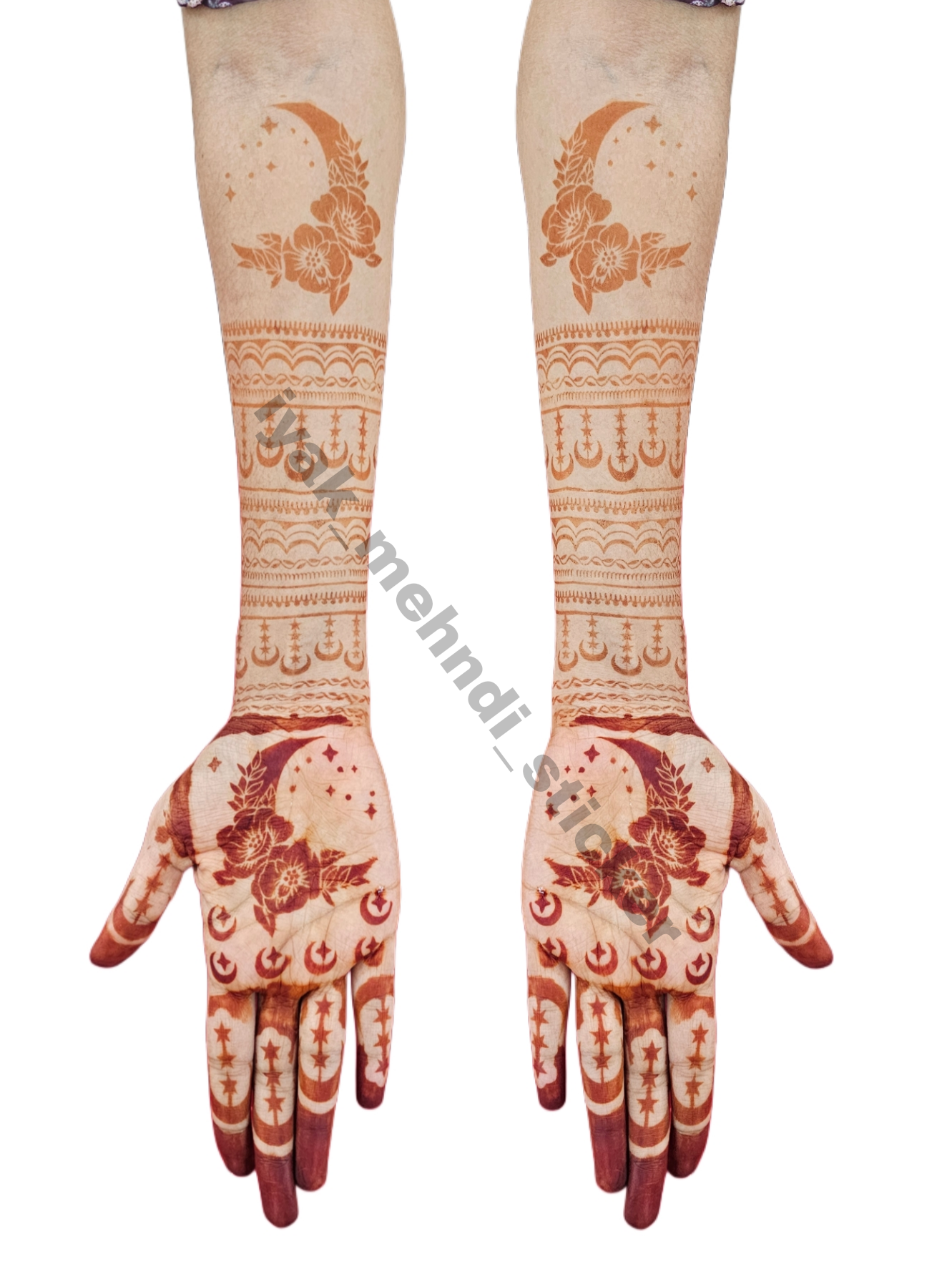 Bridal BM5 Mehindi Sticker (Only Sticker)