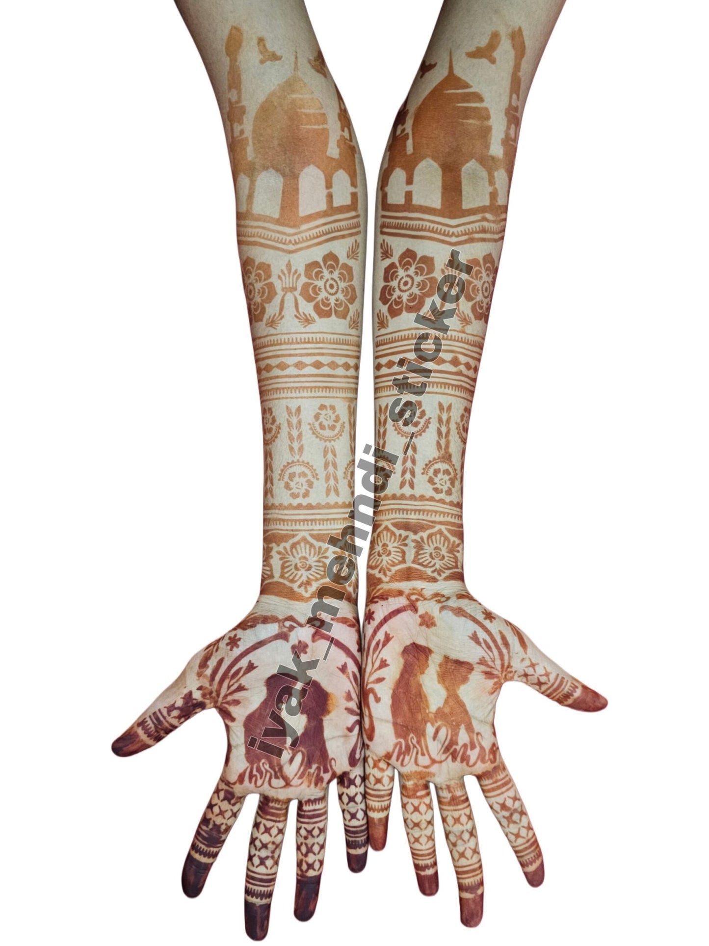 Heavy Bridal HB1 Mehindi Stickers (Only Sticker)