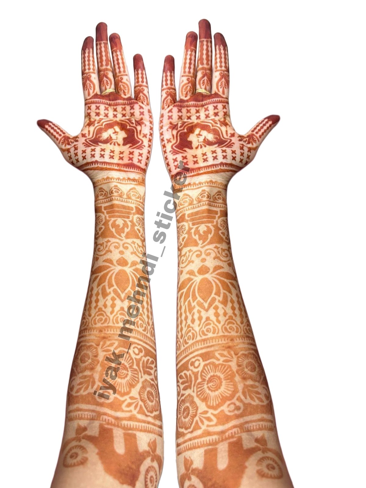 Heavy Bridal HB12 Mehindi Sticker (Only Sticker)