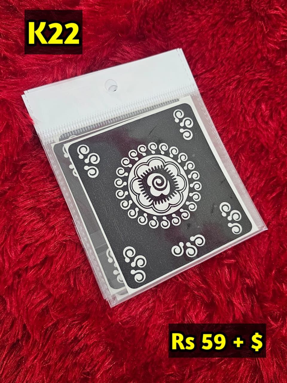 Kids K22 Mehindi Sticker (Only Sticker)
