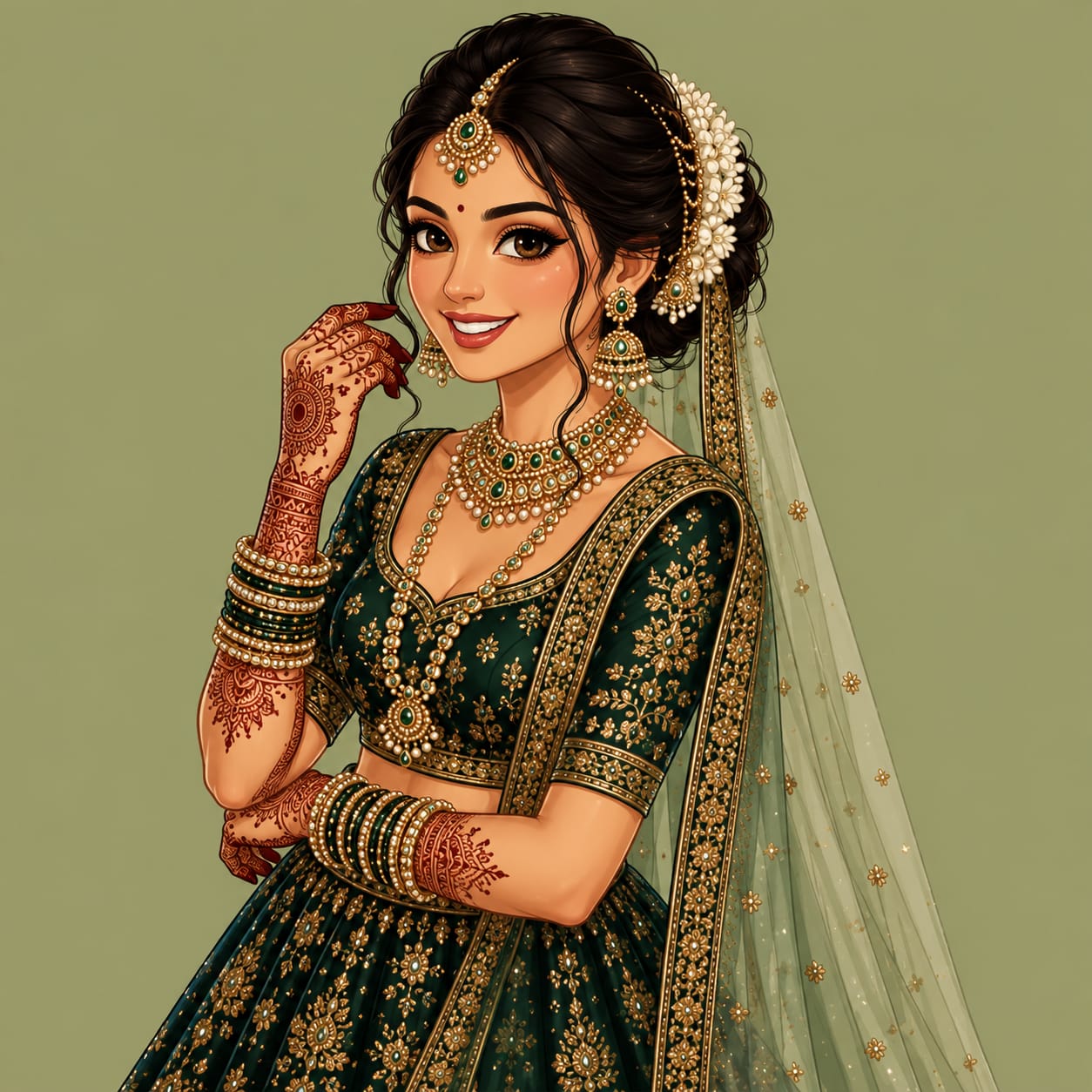Premium Bridal Sticker's