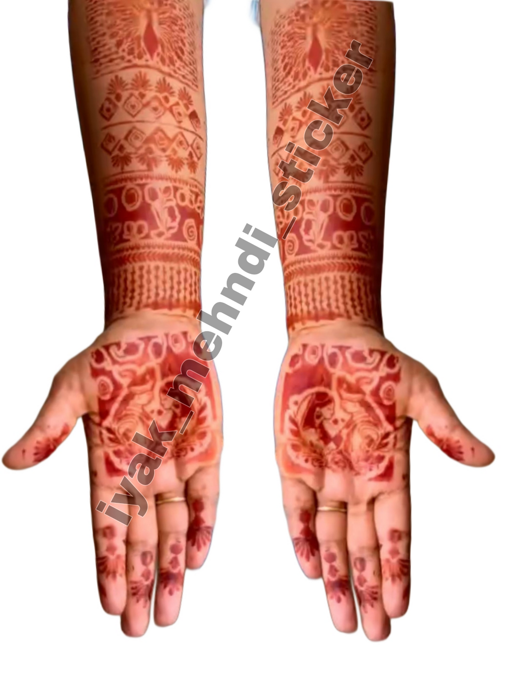 Bridal BH1 Mehindi Sticker (Only Sticker)