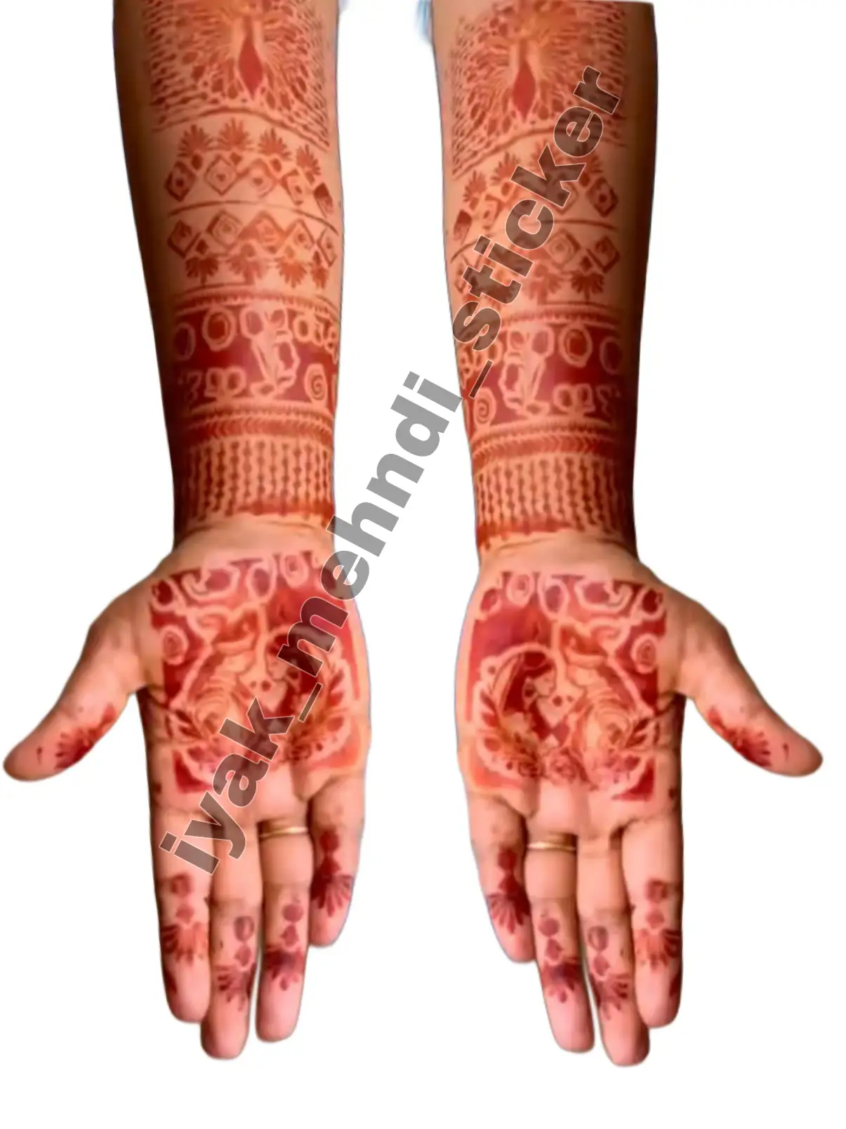 Bridal BH1 Mehindi Sticker (Only Sticker)