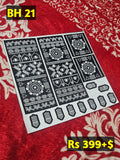 Bridal BH21 Mehindi Sticker (Only Sticker)