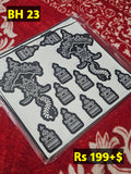 Bridal BH23 Mehindi Sticker (Only Sticker)