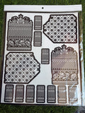 Bridal BM23 Mehindi Sticker (Only Sticker)