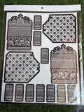 Bridal BM23 Mehindi Sticker (Only Sticker)
