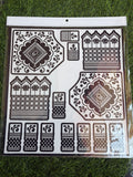 Bridal BM22 Mehindi Sticker (Only Sticker)