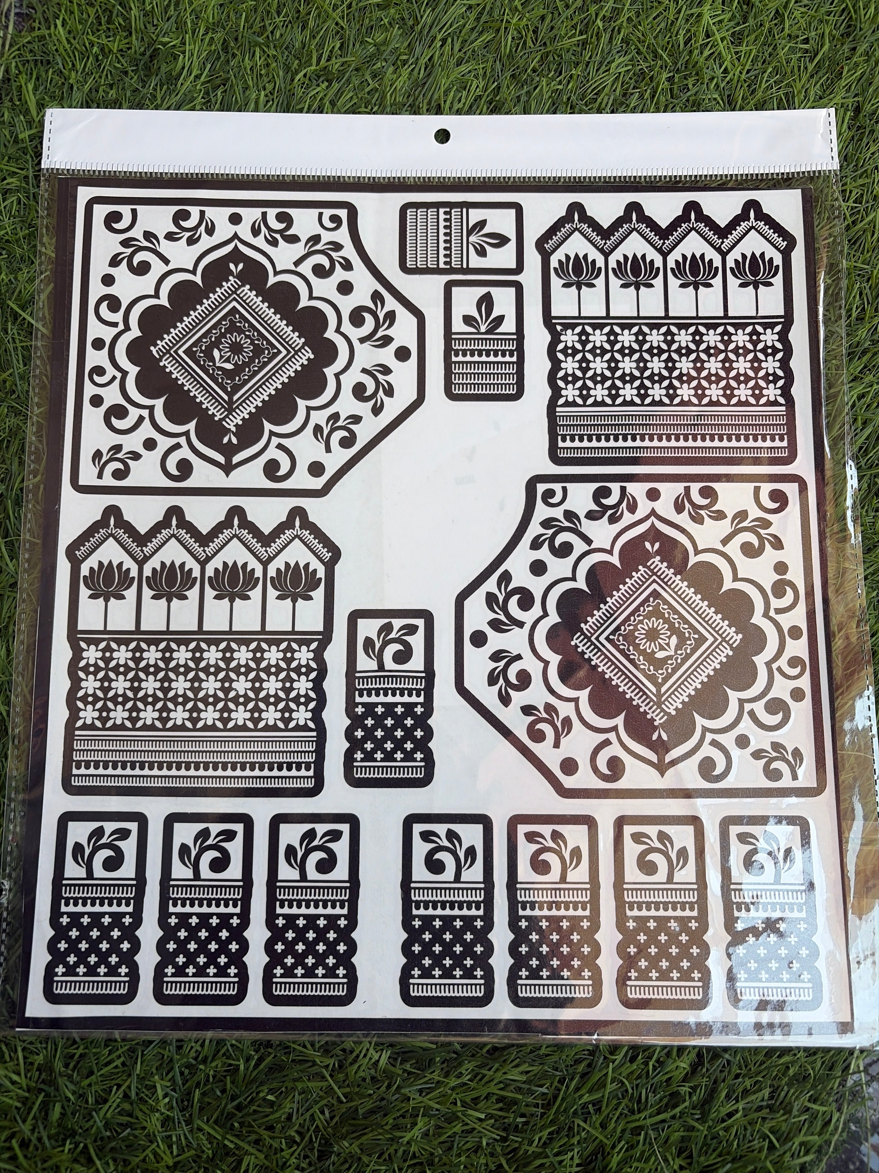 Bridal BM22 Mehindi Sticker (Only Sticker)