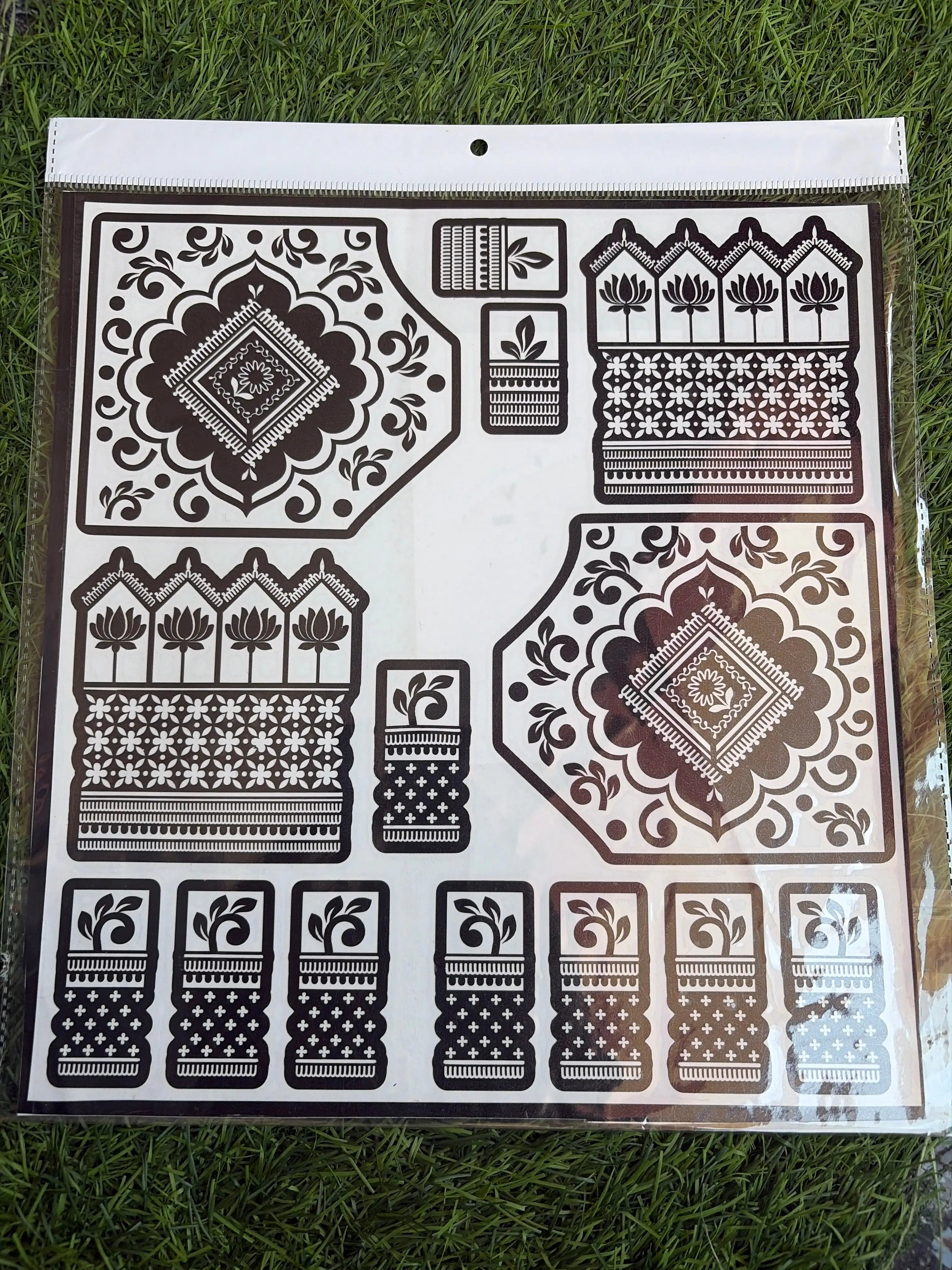 Bridal BM22 Mehindi Sticker (Only Sticker)