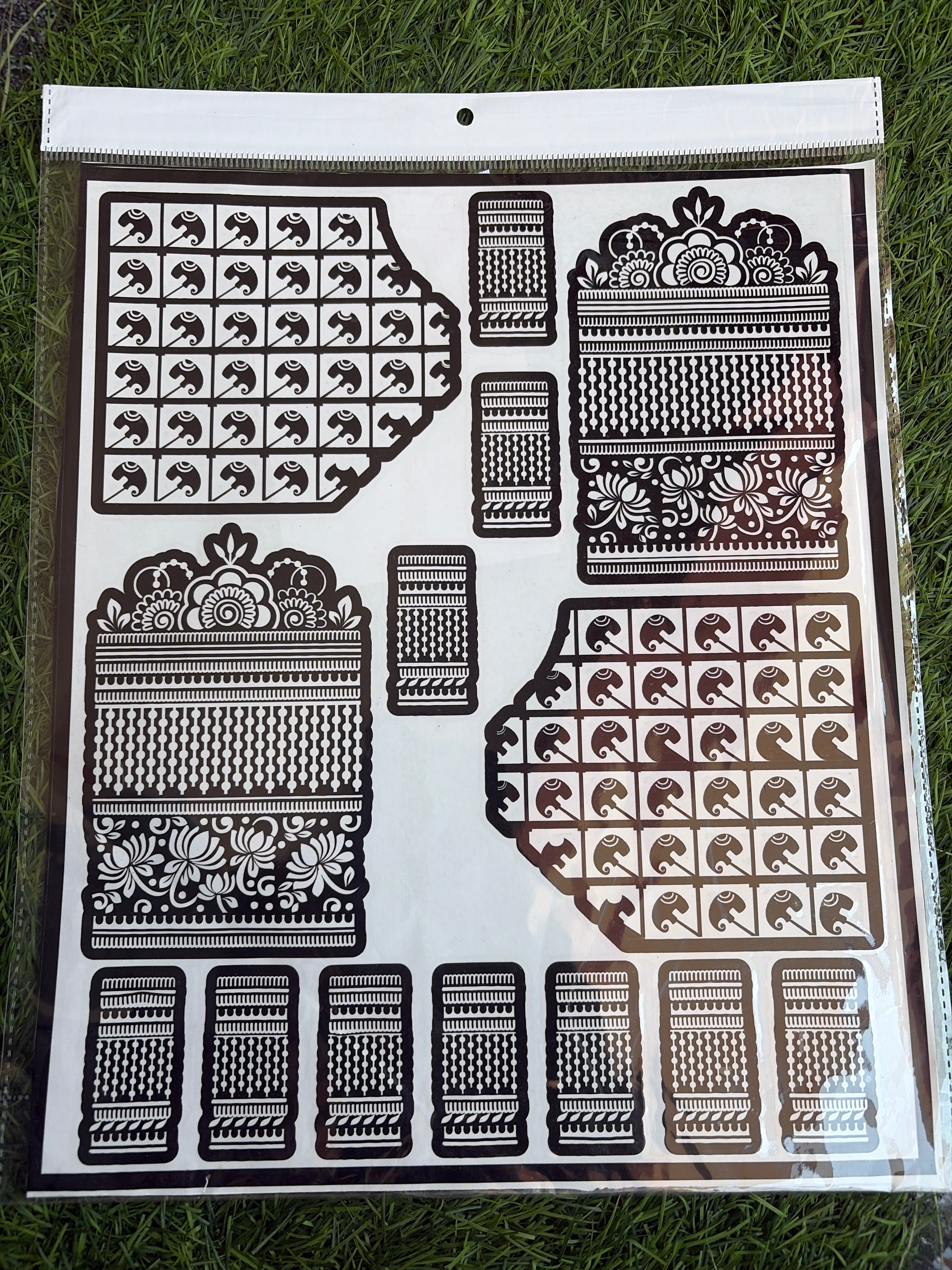 Bridal BM21 Mehindi Sticker (Only Sticker)