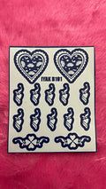 Semi Bridal B101 Mehindi Sticker (Only Sticker)