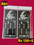 Semi Bridal B61 Mehindi Sticker (Only Sticker)