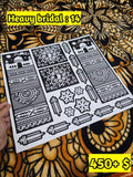 Heavy Bridal HB14 Mehindi Sticker (Only Sticker)