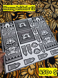 Heavy Bridal HB12 Mehindi Sticker (Only Sticker)