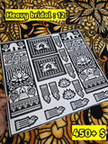 Heavy Bridal HB12 Mehindi Sticker (Only Sticker)