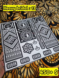 Heavy Bridal HB13 Mehindi Sticker (Only Sticker)