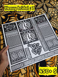 Heavy Bridal HB7 Mehindi Sticker (Only Sticker)