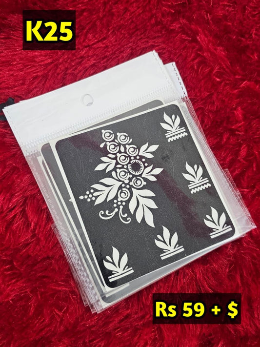 Kids K26 Mehindi Sticker (Only Sticker)