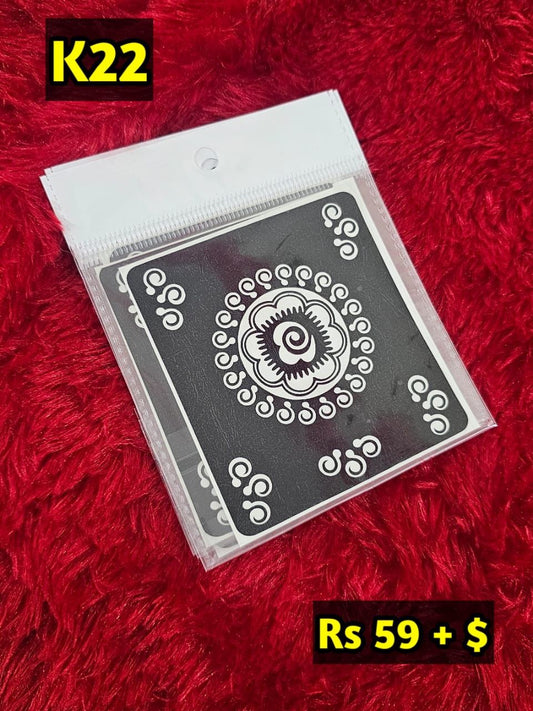 Kids K22 Mehindi Sticker (Only Sticker)