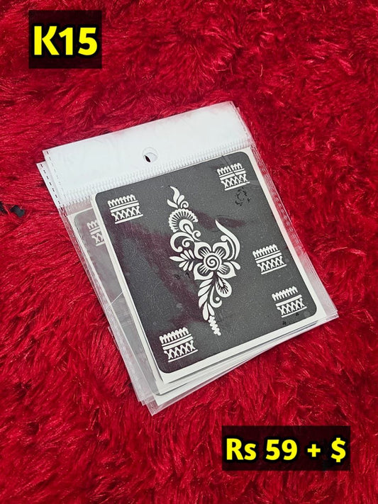 Kids K15 Mehindi Sticker (Only Sticker)