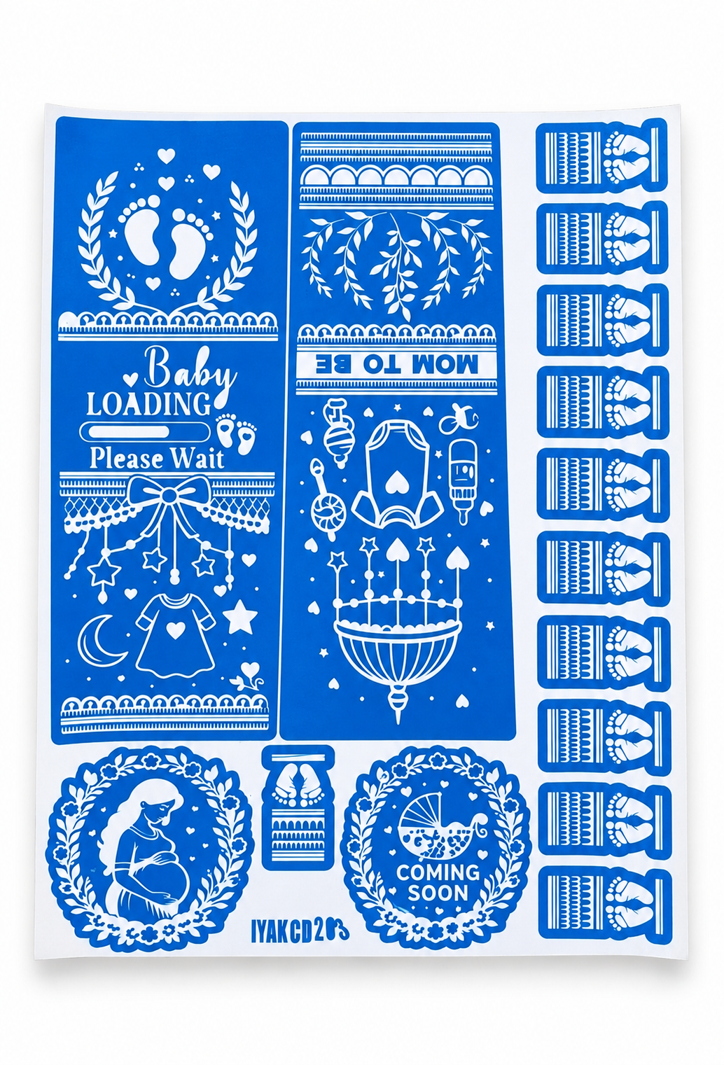CUSTOMISED DESIGN IYAK CD203 (only Sticker)