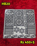 Heavy Bridal HB20 Mehindi Sticker (Only Sticker)