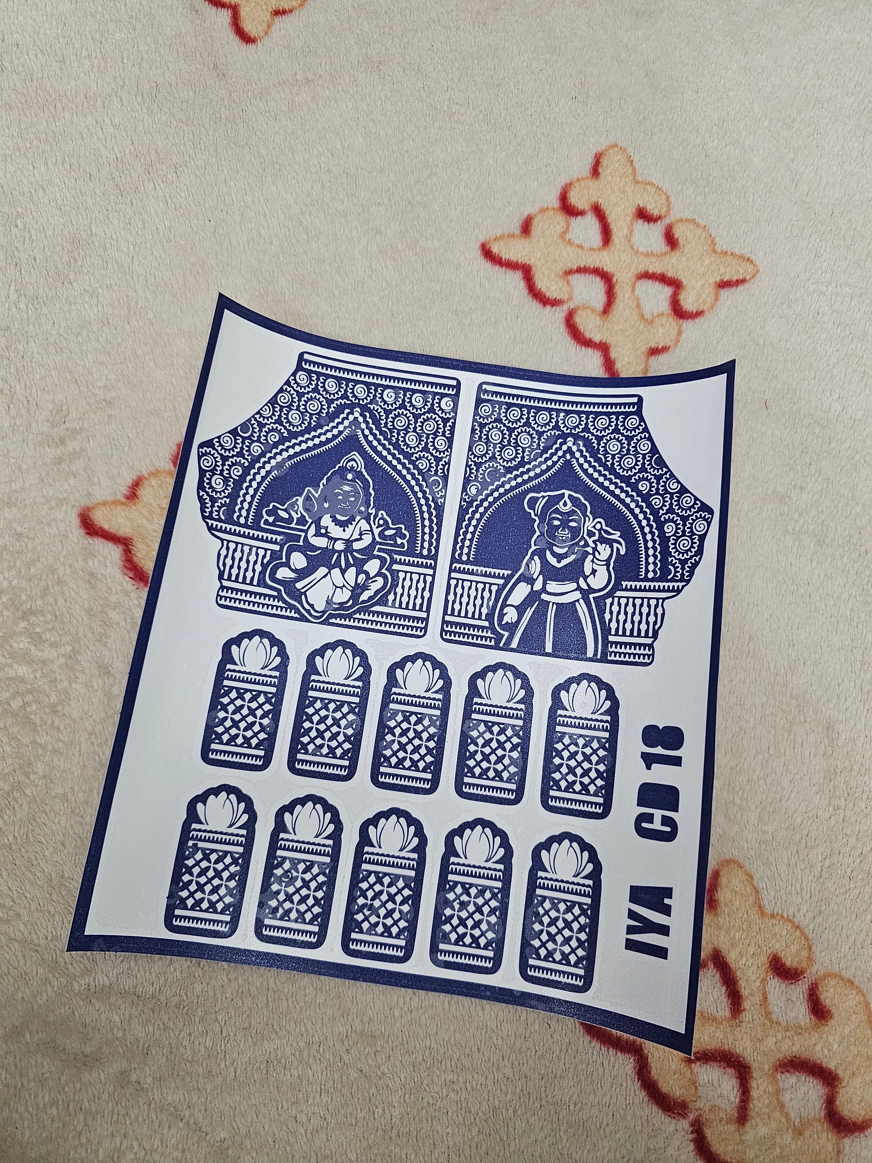 CUSTOMISED DESIGN IYAK SemiCD18(Semi) (only Sticker) Dispatch time within 24 hr🥳