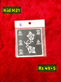Kids K21 Mehindi Sticker (Only Sticker)
