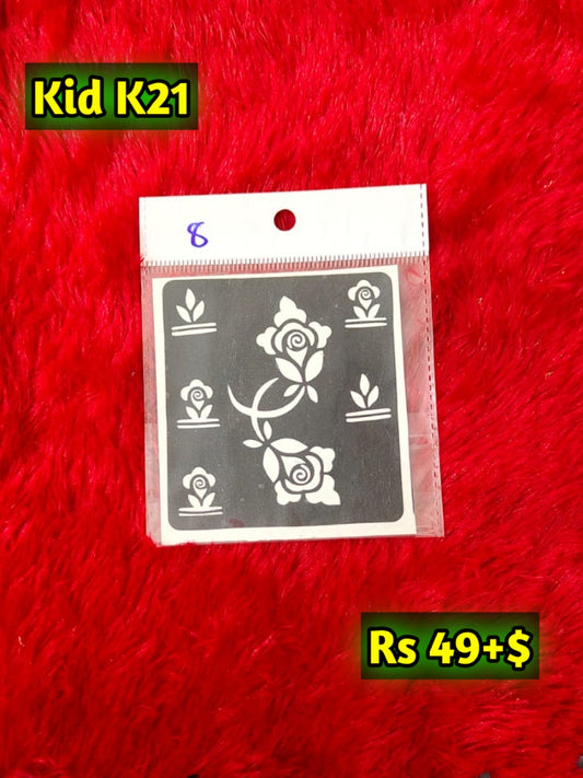 Kids K21 Mehindi Sticker (Only Sticker)