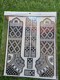 Bridal BM7 Mehindi Sticker (Only Sticker)