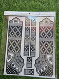 Bridal BM7 Mehindi Sticker (Only Sticker)
