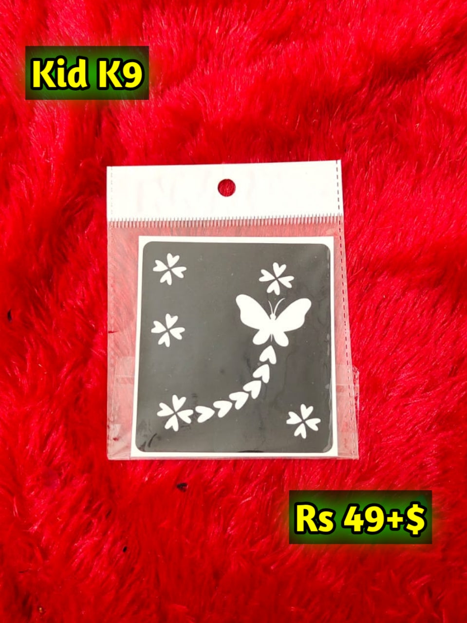 Kids K9 Mehindi Sticker (Only Sticker)