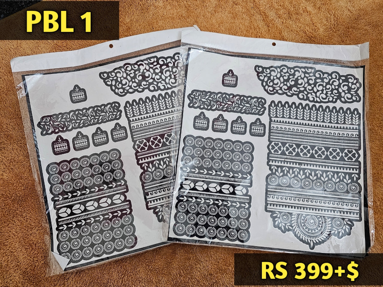 PREMIUM BRIDAL LEG PBL1 (Only Sticker)