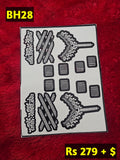 Bridal BH28 Mehindi Sticker (Only Sticker)