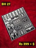 Bridal BH27 Mehindi Sticker (Only Sticker)