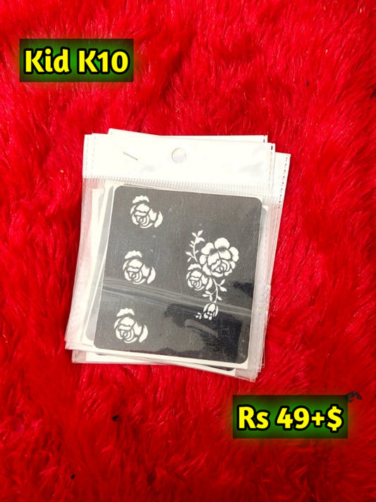 Kids K10 Mehindi Sticker (Only Sticker)