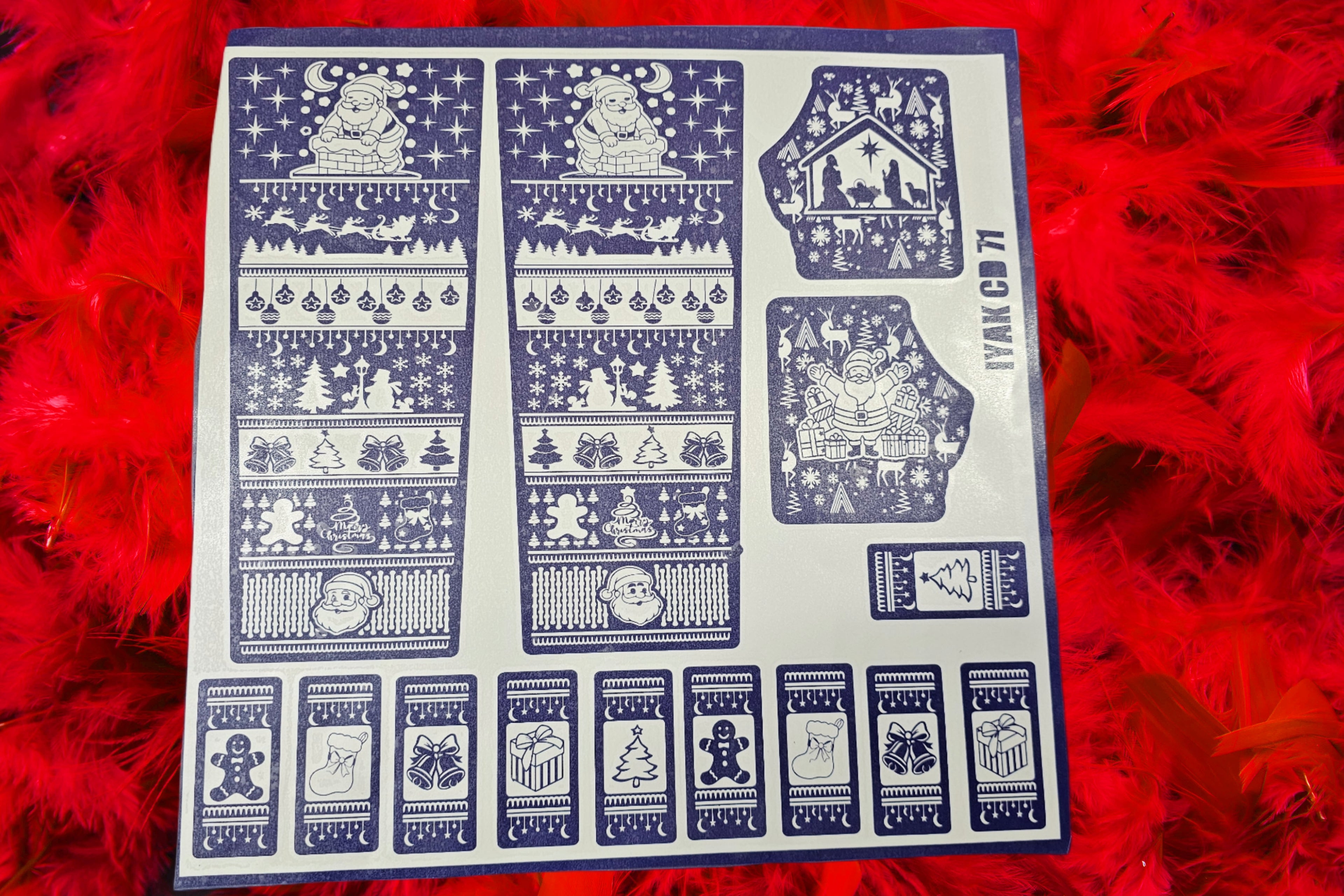 CUSTOMISED DESIGN IYAK CD71 (only Sticker)