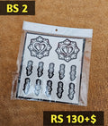 Semi Babyshower BS2 Mehindi Sticker (Only Sticker)