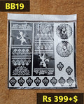 Baby Shower BB19 Mehindi Sticker (Only Sticker)