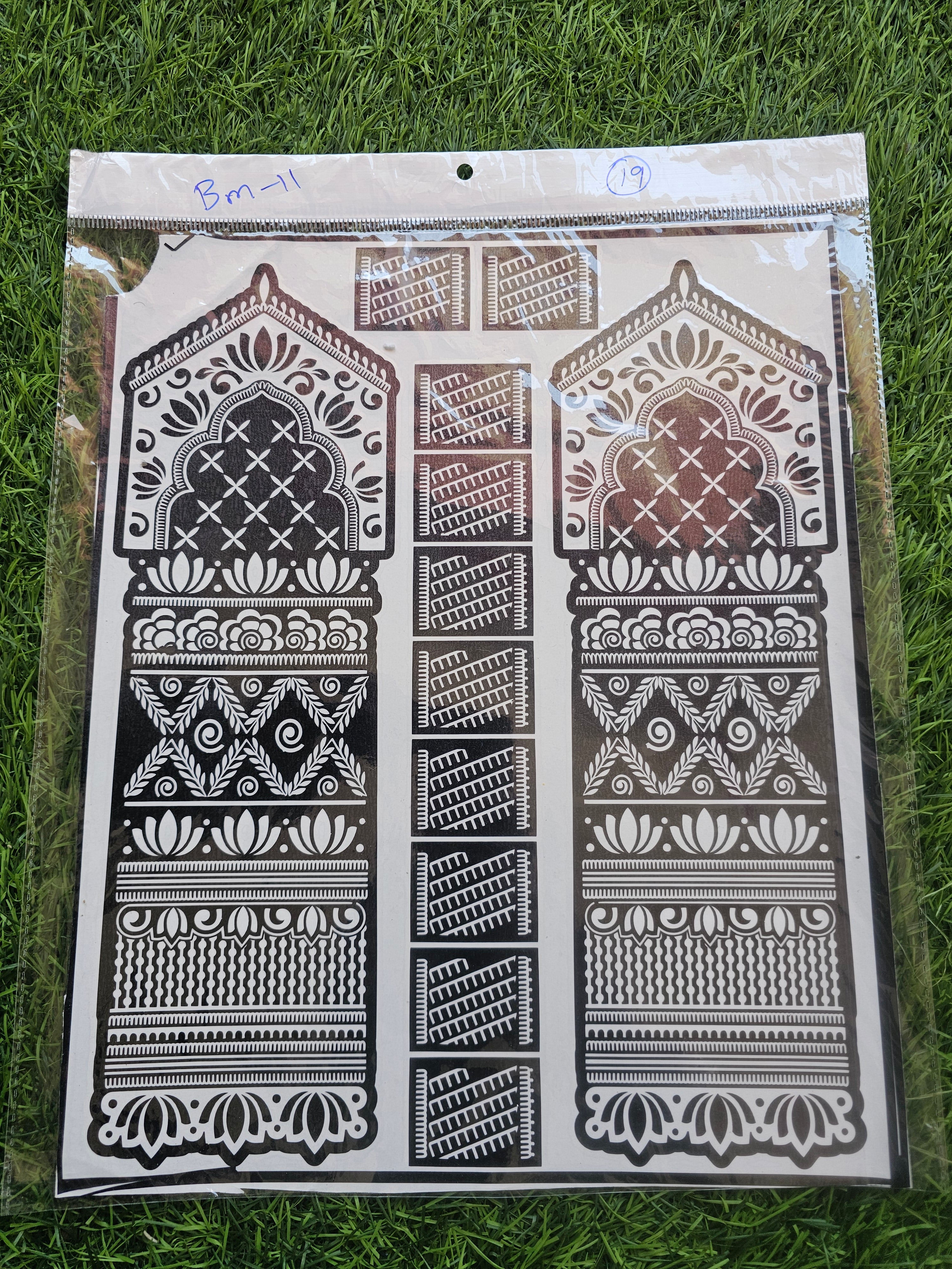 Bridal BM11 Mehindi Sticker (Only Sticker)