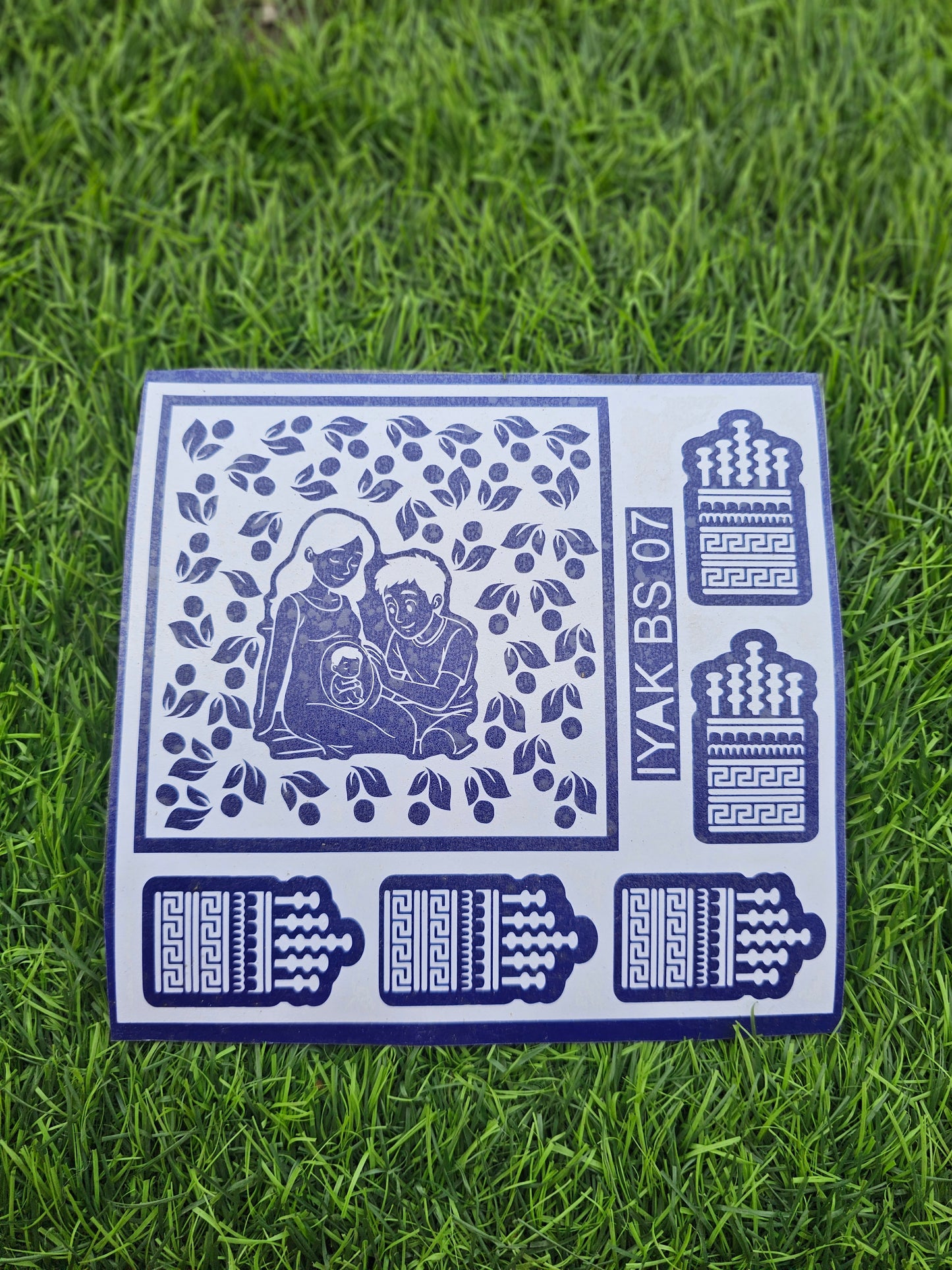 CUSTOMISED DESIGN IYAK BS7 (only Sticker)