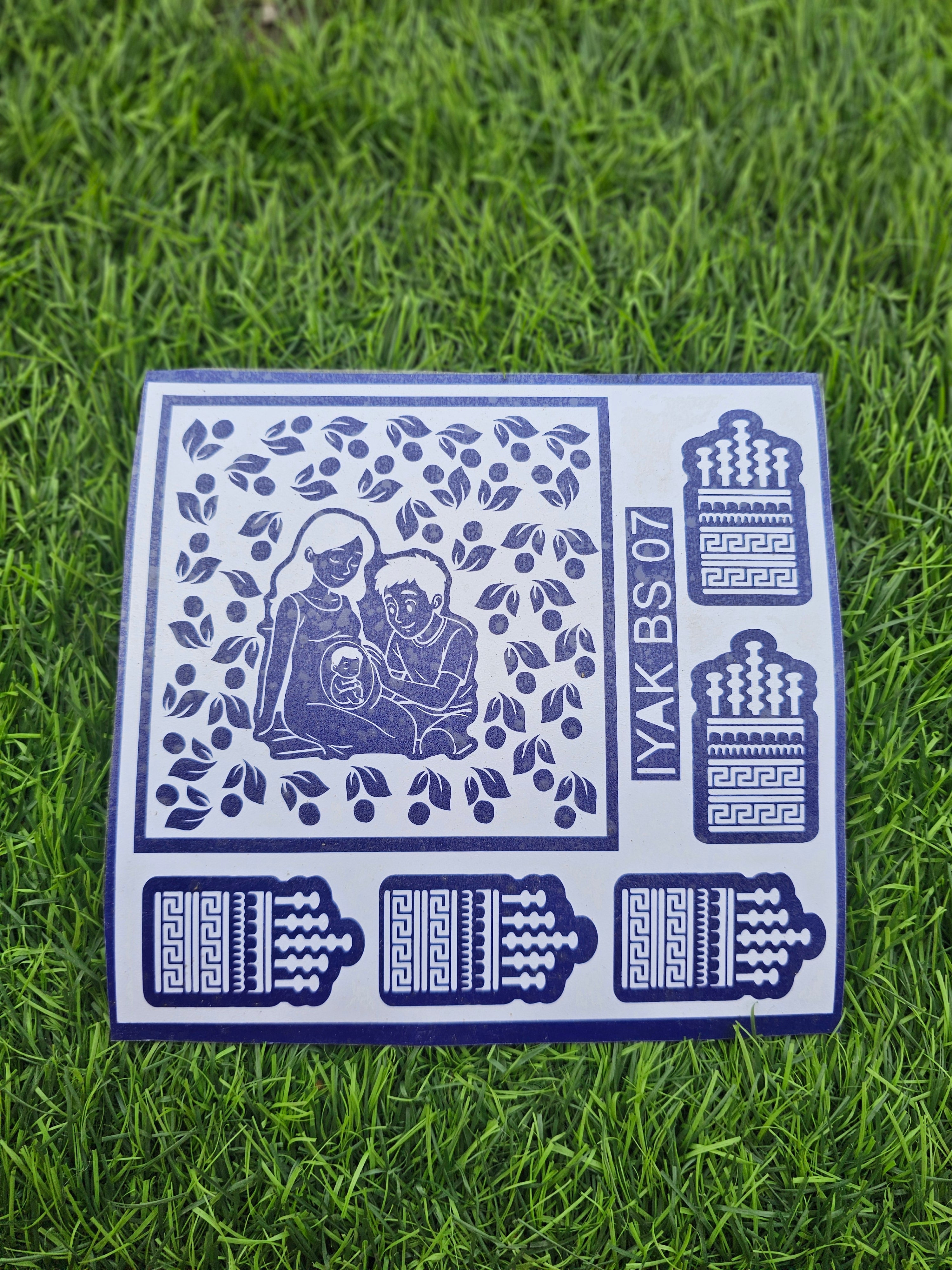 CUSTOMISED DESIGN IYAK BS7 (only Sticker)