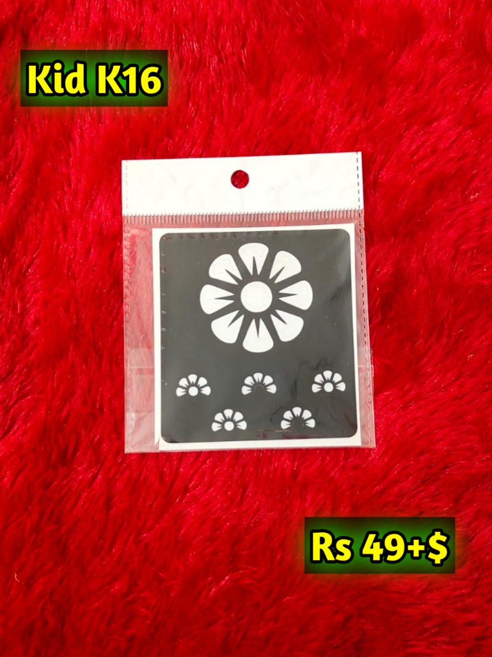 Kids K16 Mehindi Sticker (Only Sticker)
