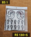 Semi Babyshower BS1 Mehindi Sticker (Only Sticker)