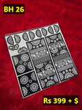 Bridal BH26 Mehindi Sticker (Only Sticker)