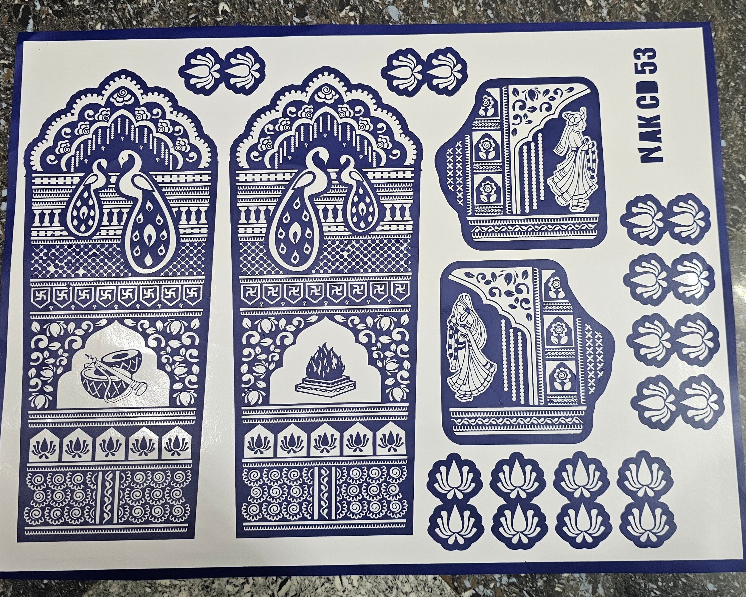 CUSTOMISED DESIGN IYAK CD53 (only Sticker)