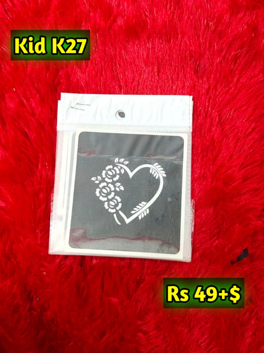 Kids K27 Mehindi Sticker (Only Sticker)