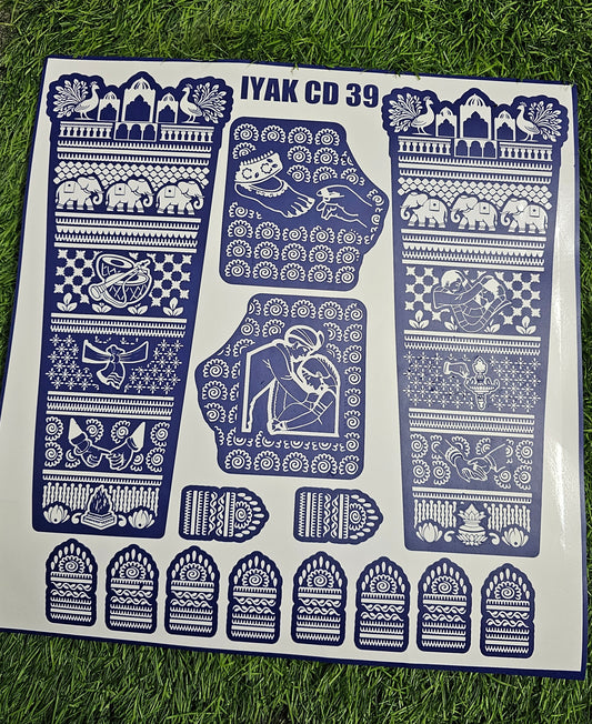 CUSTOMISED DESIGN IYAK CD39 (only Sticker) Dispatch time within 24 hr🥳